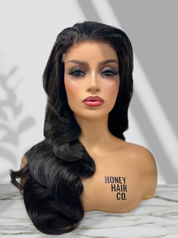 Virgin Body Wave 5x5 HD Closure Wig - Honey Hair Co.