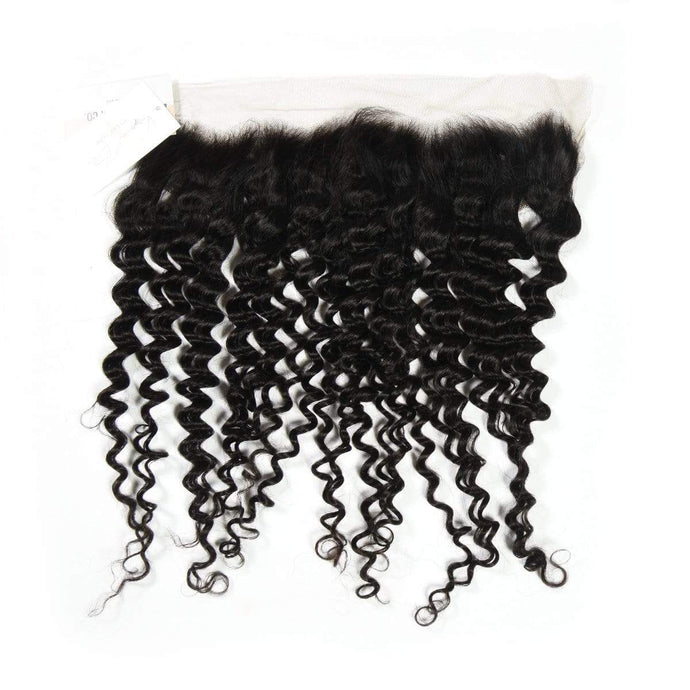 13x6 HD Virgin Deep Wave Frontal - Honey Hair Co.