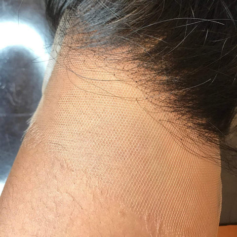 HD lace melts seamlessly into the skin