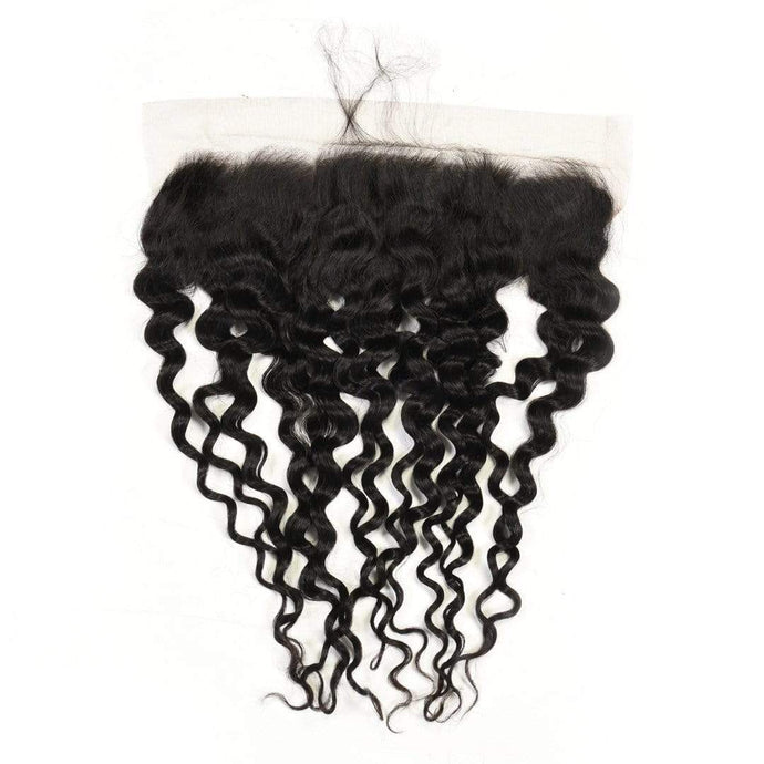 13x6 HD Virgin Water Wave Frontal - Honey Hair Co.