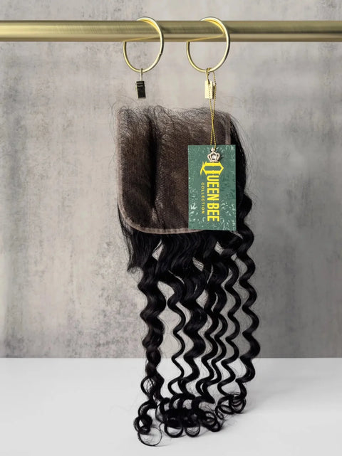 5x5 HD Queen Curly Closure