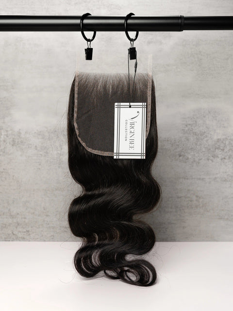 5x5 HD Virgin Body Wave Closure - Honey Hair Co.