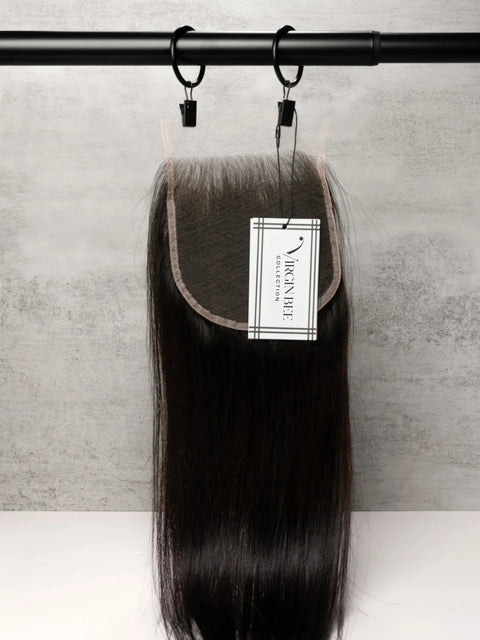5x5 HD Virgin Straight Closure