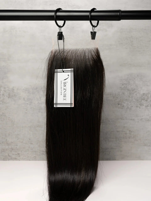 5x5 HD Virgin Straight Closure