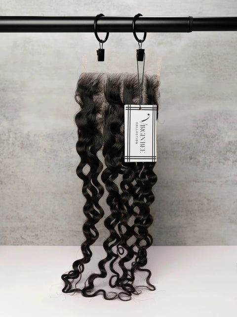 5x5 HD Virgin Water Wave Closure
