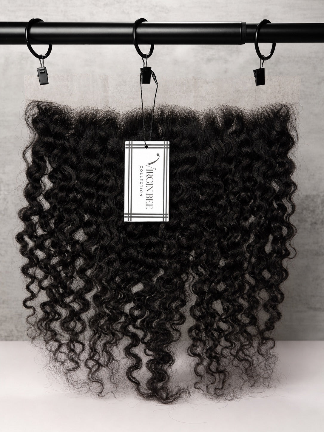 13x6 HD Virgin Burmese Curly Frontal