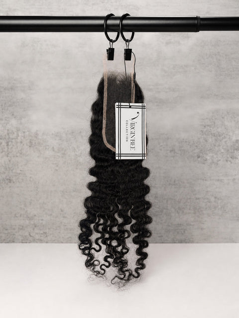 2x6 HD Virgin Burmese Curly Closure