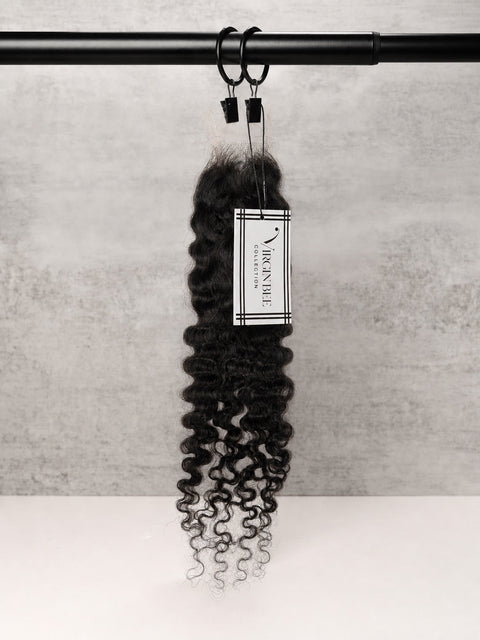 2x6 HD Virgin Burmese Curly Closure