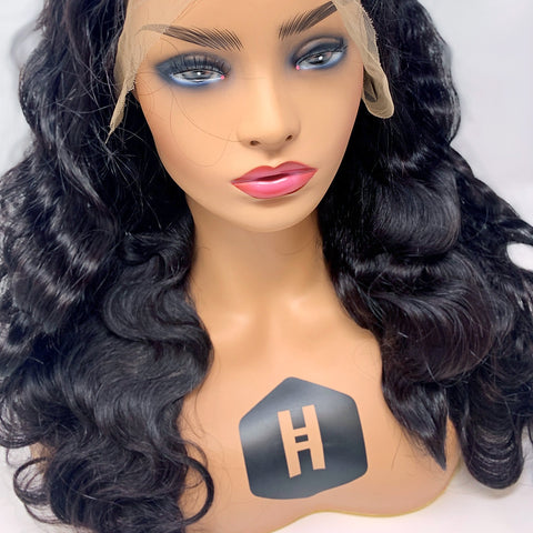 Body Wave Front Lace Wig - Honey Hair Co.