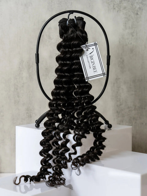 Virgin Deep Wave Bundle - Honey Hair Co.